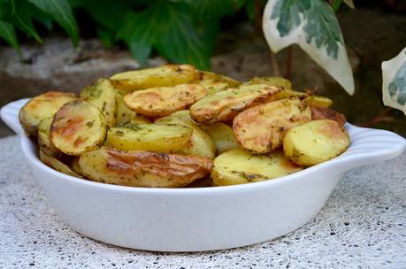 Pommes de terre grenaille en persillade Pommes de terre grenaille en persillade