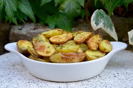 Pommes de terre grenaille en persillade Pommes de terre grenaille en persillade