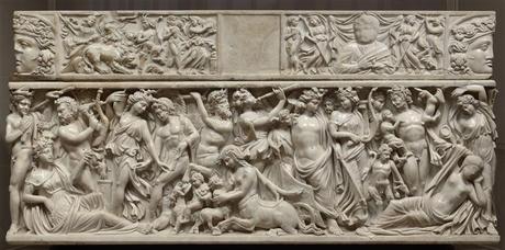 Dionysos-rencontre-Ariane-endormie.-Sarcophage-Vers-230-235-ap-J.-C.-Paris-musée-du-Louvre