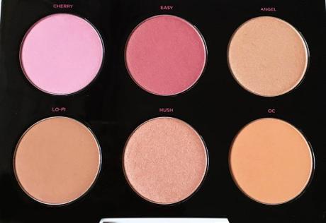 La collection Gwen Stefani Urban Decay Blush Palette Gwen Stefani Cherry Angel Hush Easy Lo-Fi OC