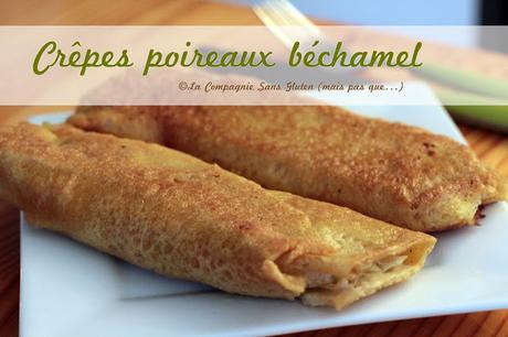 Crêpes, poireaux et béchamel !