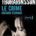 Un homme à terre Le crime - une histoire d'amour
