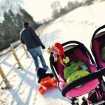 Avec ou sans poussette ? La Bugaboo Donkey en ballade - mode MaxiCosy - 2012