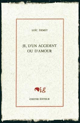 JE, D'UN ACCIDENT OU D'AMOUR -  LOÏC DEMEY