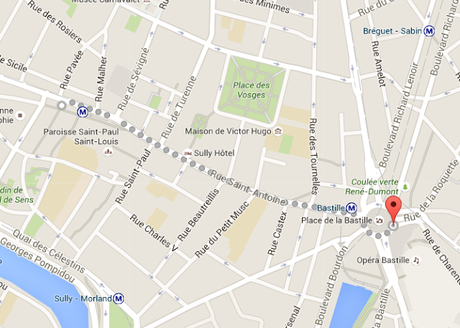Balade entre Bastille et Saint-Paul Balade entre Bastille et Saint-Paul