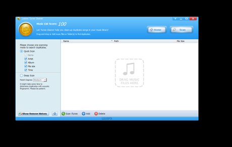Test de Leawo Tunes Cleaner Test de Leawo Tunes Cleaner
