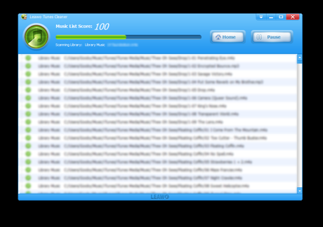 Test de Leawo Tunes Cleaner Test de Leawo Tunes Cleaner