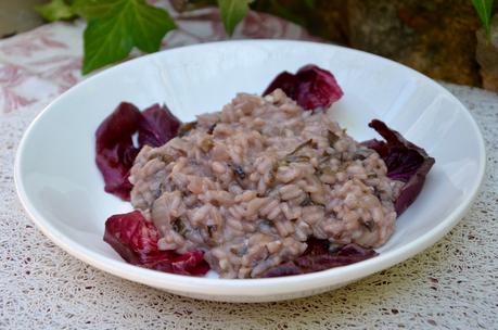 Risotto à la chicorée rouge (Radicchio) Risotto à la chicorée rouge (Radicchio)