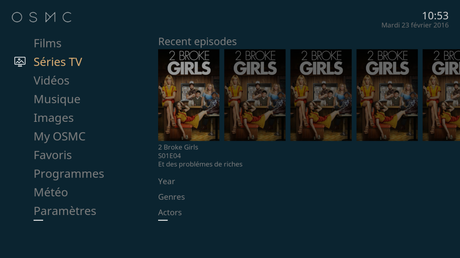 Installer KODI sur Raspberry Pi (Openelec VS OSMC) OSMC_Serie_TV