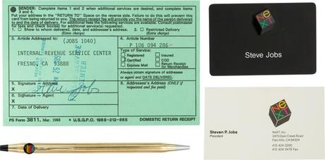 Apple : de vieux objets de Steve Jobs vendus aux enchères objets-ayant-appartenus-a-steve-jobs