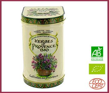 herbes-de-provence bio boîte 100 gr Provence d'Antan