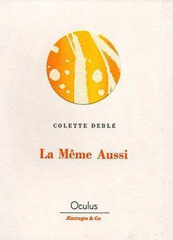 Colette Deblé  |  Figure(s) libre(s)