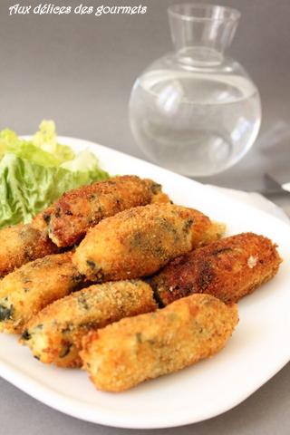 ROULÉS PARMENTIER AUX ÉPINARDS ROULÉS PARMENTIER AUX ÉPINARDS