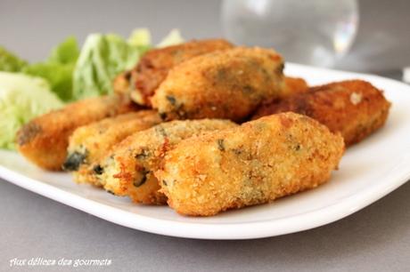 ROULÉS PARMENTIER AUX ÉPINARDS ROULÉS PARMENTIER AUX ÉPINARDS