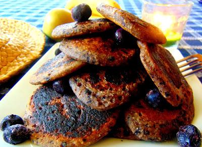 Pancakes aux bleuets Pancakes aux bleuets