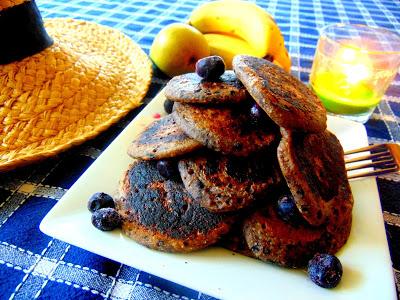 Pancakes aux bleuets Pancakes aux bleuets