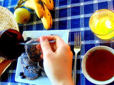 Pancakes aux bleuets Pancakes aux bleuets