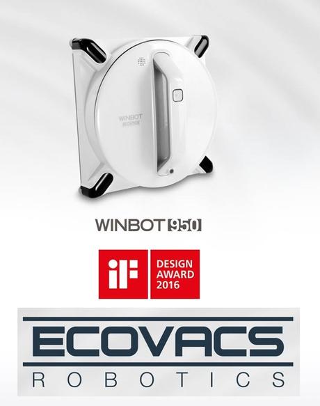 Winbot 950, le robot laveur de vitre ultra-design