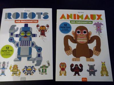 Nouvelle collection Mes parionnettes : ANIMAUX - ROBOTS