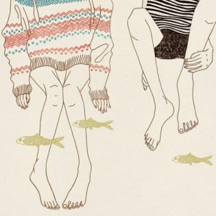 Carte blanche sur Etsy ! Illus Naive