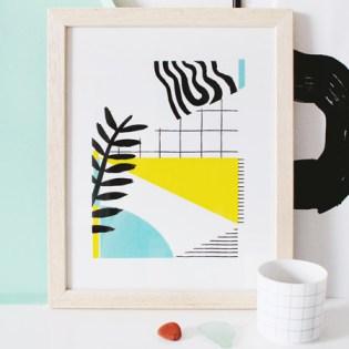 Carte blanche sur Etsy ! Cadre Noemie Cedille