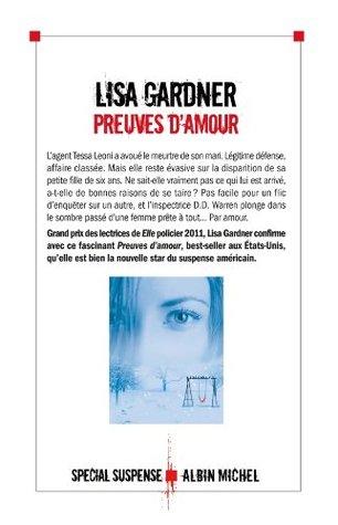 Tessa Leoni T.1 : Preuves d'Amour - Lisa Gardner Tessa Leoni T.1 : Preuves d'Amour - Lisa Gardner