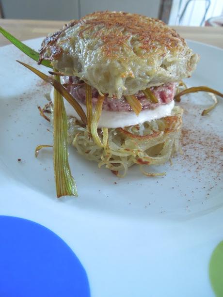 Burger de pomme de terre Burger de pomme de terre