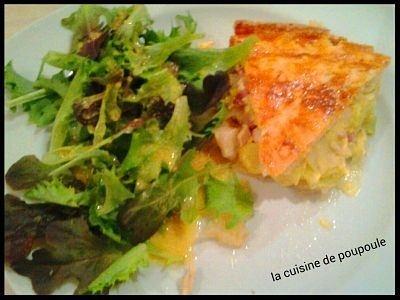 Tourte aux poireaux poulet et lardon au thermomix ou sans Tourte aux poireaux poulet et lardon au thermomix ou sans