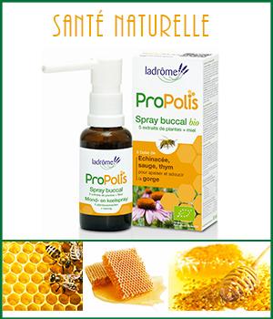 Spray buccal à la propolis – Ladrôme : douceur et soin pour la gorge. Spray buccal à la propolis Ladrôme