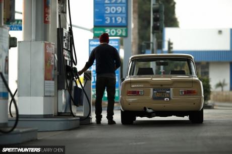 Une #alfaromeo Giulia 1300 TI à Los Angeles