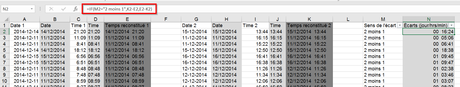 Traiter dates et temps dans Excel