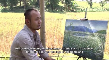 Chiang-Raï, devenir artiste et agriculteur en autosuffisante (vidéo)