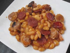 Haricots blancs chorizo et tomates avec thermomix Haricots blancs au au chorizo et tomates avec thermomix