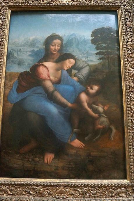 La Vierge à l'Enfant Jésus et Sainte Anne