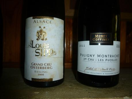 Dernier repas de l'hiver... Louis Sipp et Morey-Coffinet, pour les mises en bouche P1050037