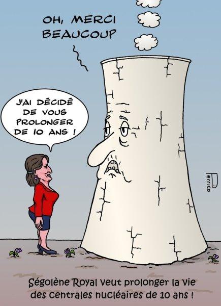 Ségolène Royal au chevet des centrales nucléaires Ségolène Royal au chevet des centrales nucléaires