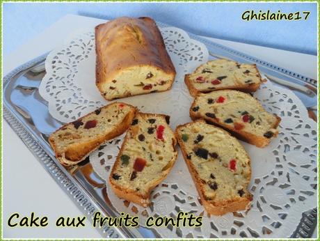 Cake aux fruits confits 2 Cake aux fruits confits