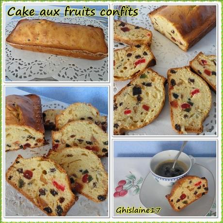 Cake aux fruits confits 2 Cake aux fruits confits