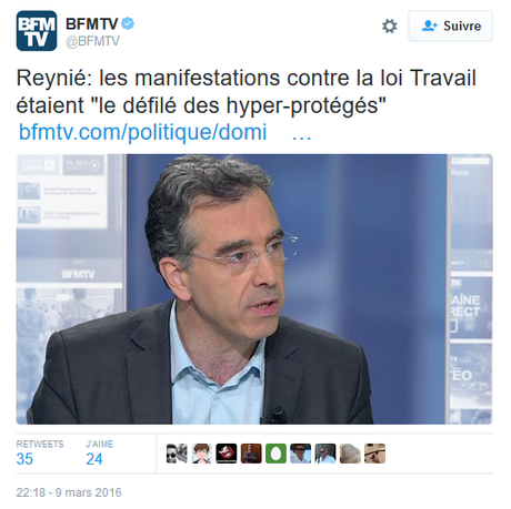 petit message personnel d’un privilégié de la #greve9mars à @DominiqueReynie #LR Capture