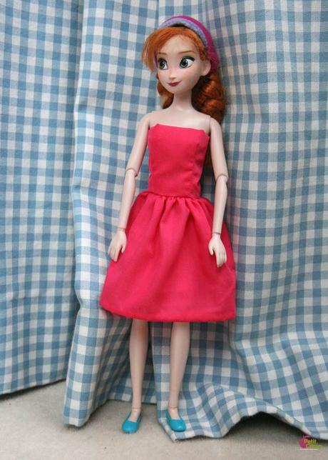 Nouveau DIY : la robe bustier pour poupée mannequin