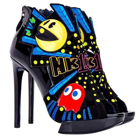 Des escarpins à l’effigie des jeux vidéo ! Des escarpins à l’effigie des jeux vidéo !