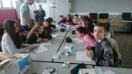 Rencontre avec les collégiens du Collège Pierre et Marie Curie de Bouligny