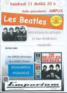 Avec Emporium soirée Beatles 12809593_977147568999838_6081851409939936325_n