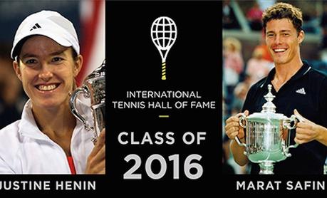 Marat Safin et Justin Hénin élus à l’International Tennis Hall of Fame