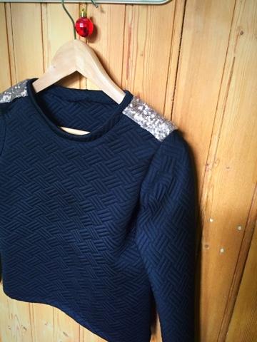 Sweat qui brille Sweat courcelle qui brille