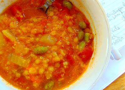 Soupe aux lentilles aux parfums mexicains Soupe aux lentilles aux parfums mexicains