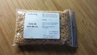 Baume fondant nourrissant et raffermissant # test DMN - cire de son de riz #