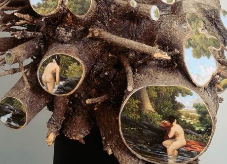 Peinture sur souches par Alison Moritsugu Peinture sur souches par Alison Moritsugu