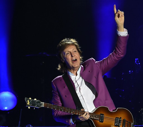 Paul McCartney en concert à Paris le 30 mai 2016