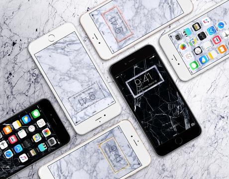 Fond d'écran: Votre iPhone va rester de marbre...